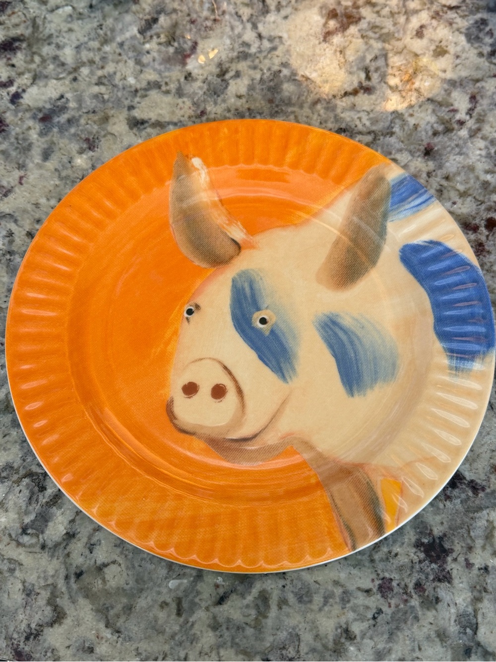 Anthropologie Holly Frean The Farm #4 Dessert Plate
